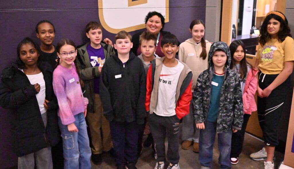 MS Encounter 5th graders visiting MS & HS campus