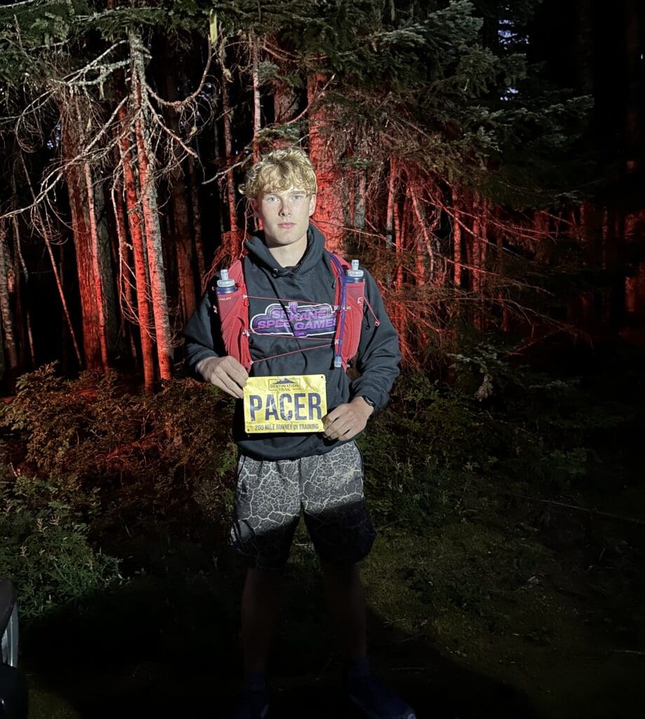 Andrew Kempenich as pacer at Bigfoot200