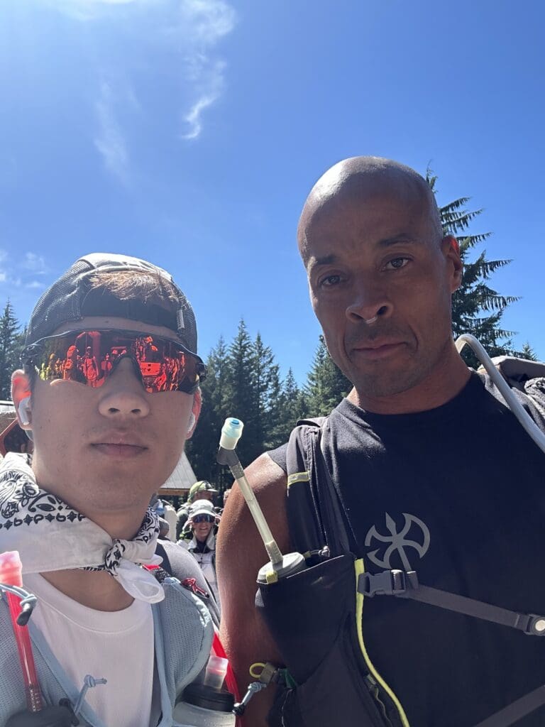 Josh with Goggins