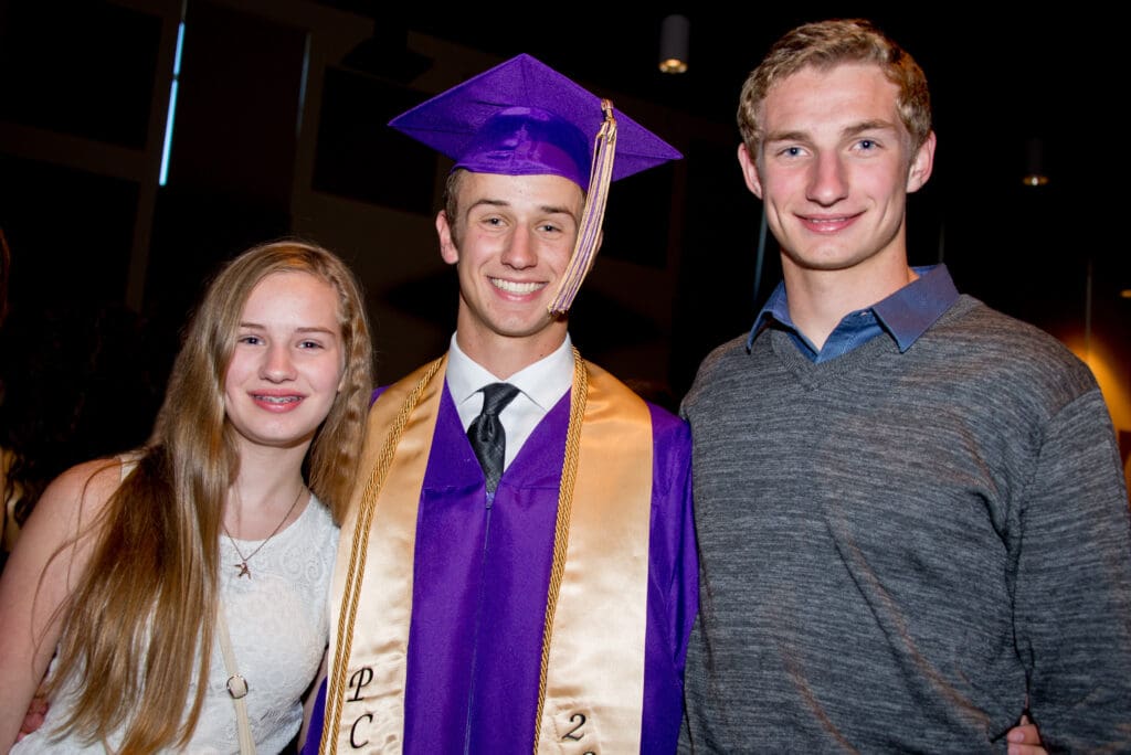Lydia with her brothers Steven and Nathan