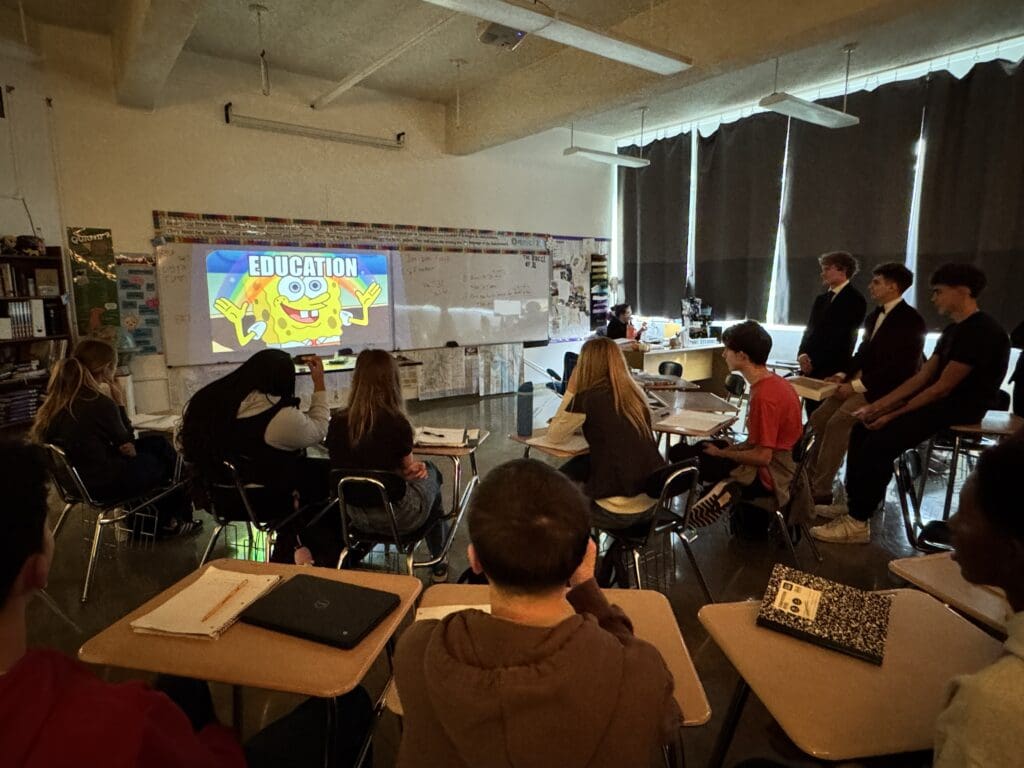 Purple party campaign visit