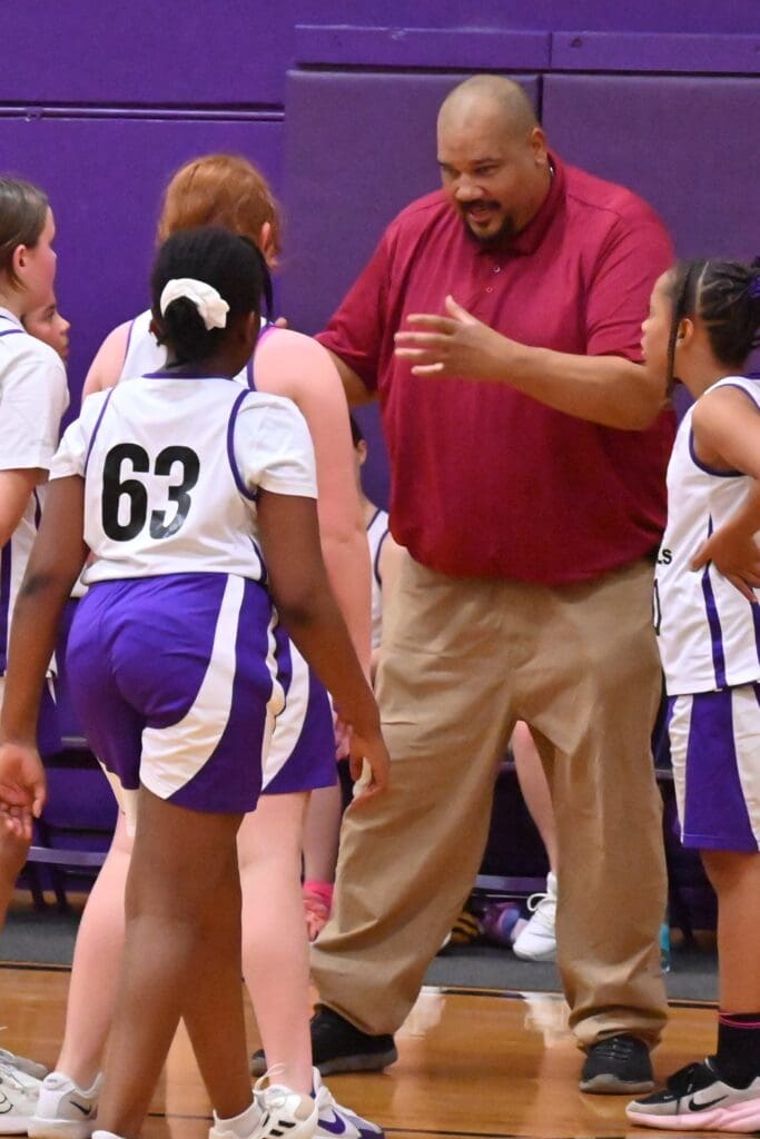 5th & 6th grade basketball team