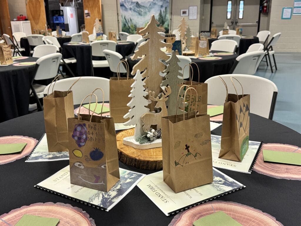 Pastor Appreciation Table setting