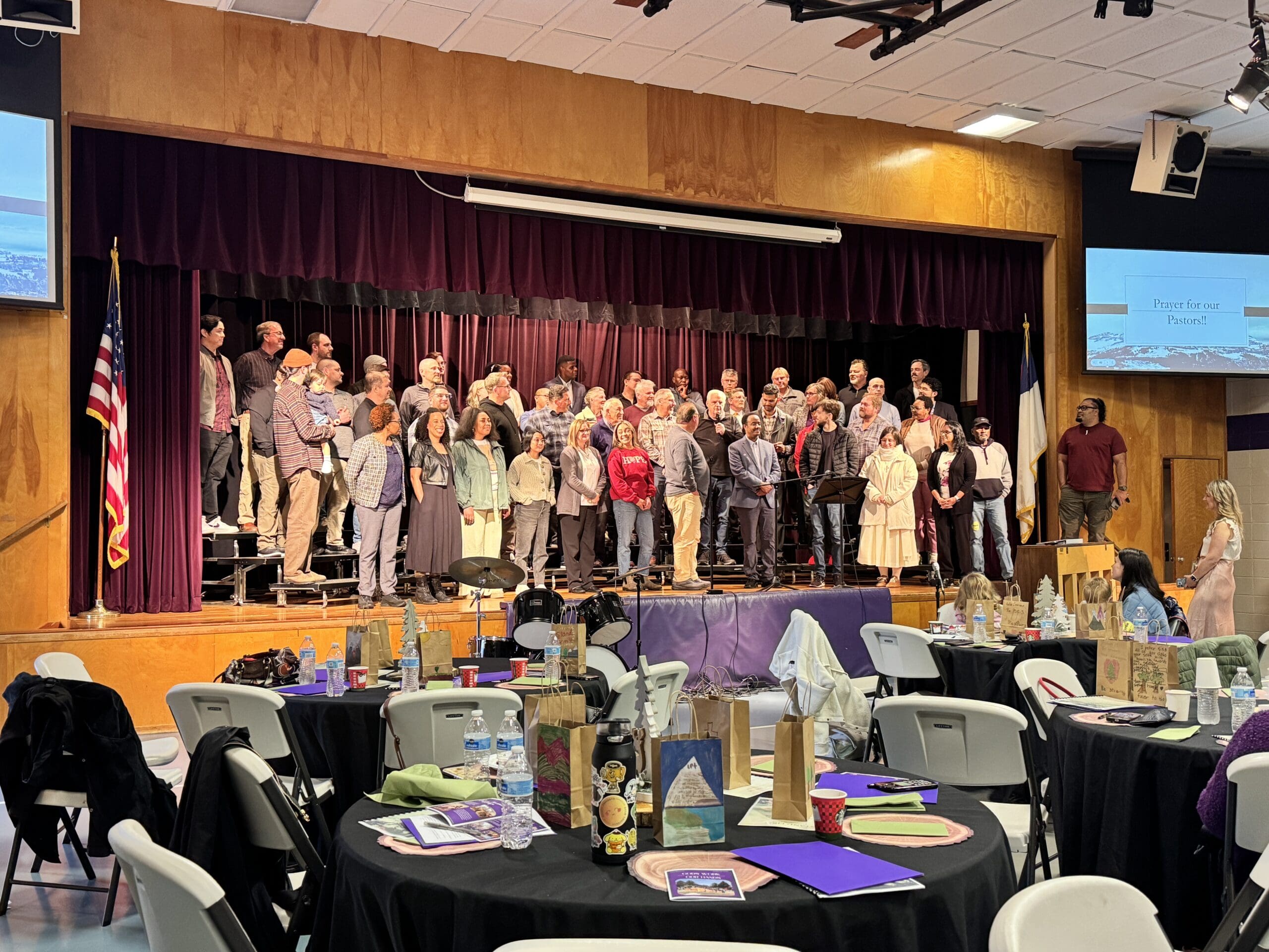 Pastors turn to be on stage at Pastor Appreciation Day