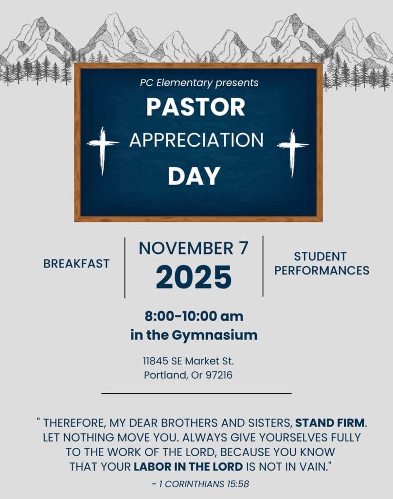 Pastor Appreciation Day flyer