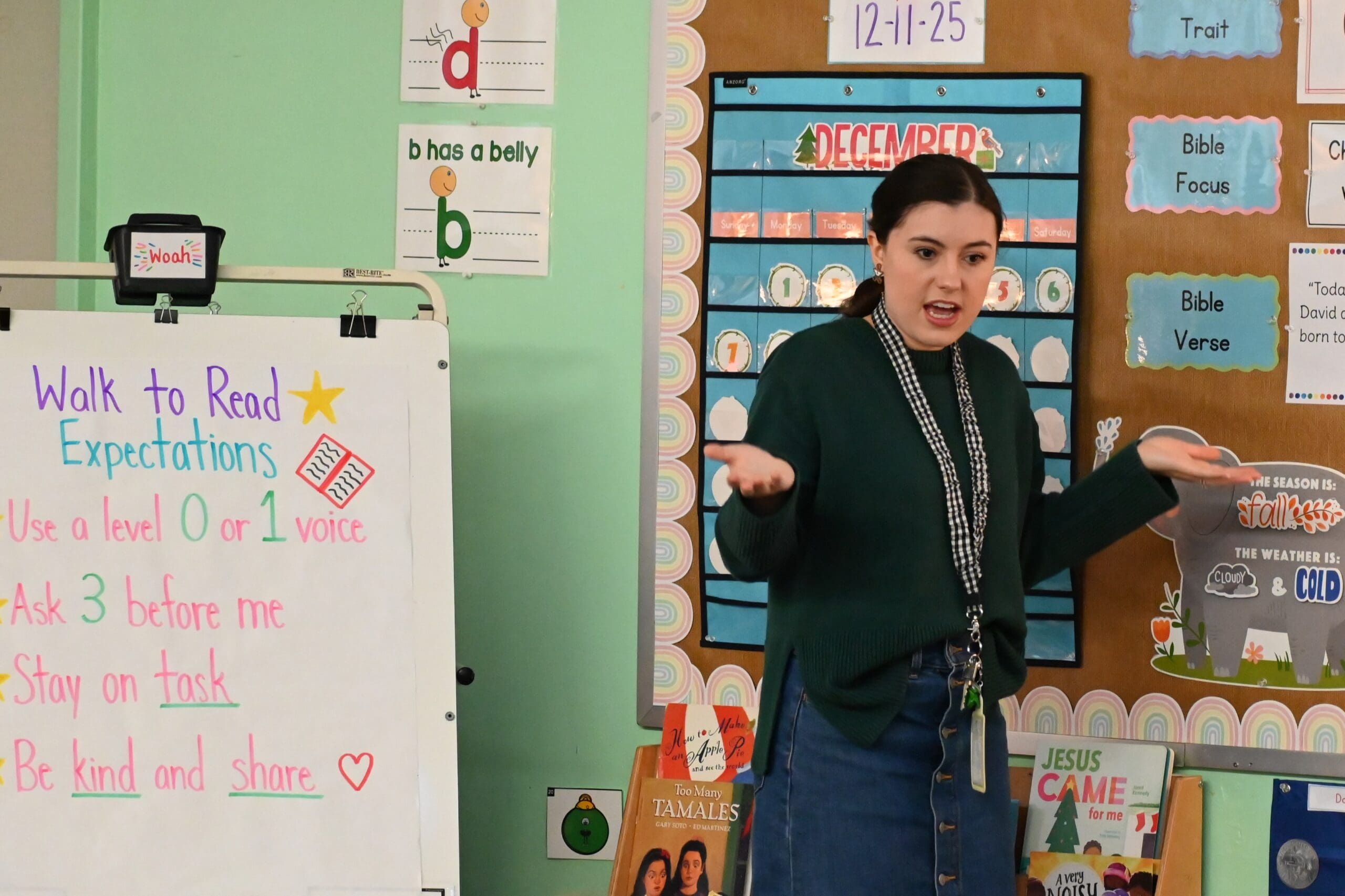 Kindergarten teacher work