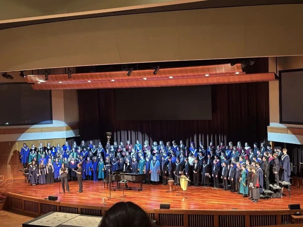 OMEA choir - photo from OMEA FB