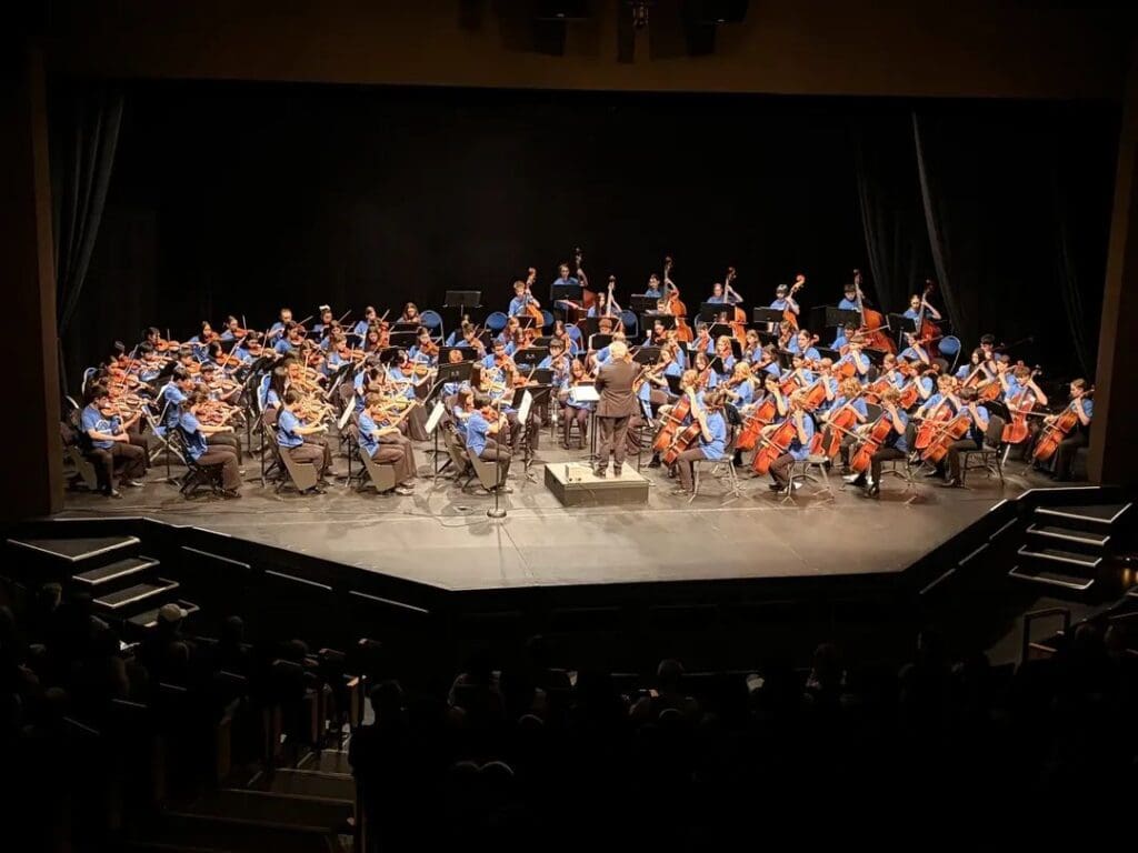 OMEA high school symphonic band