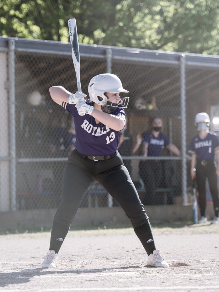 Grace Orfield softball