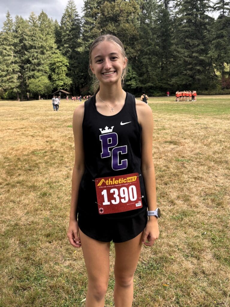 Ava Smith at Union-Battle Ground meet