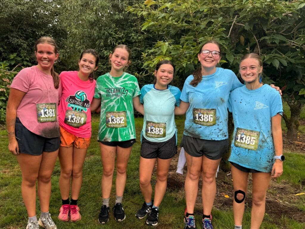Girls cross country team
